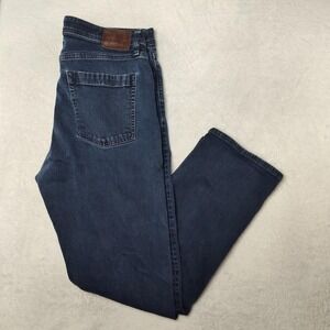Revtown Jeans Mens 36x30 Blue Automatic Decade Denim Straight Regular Stretch